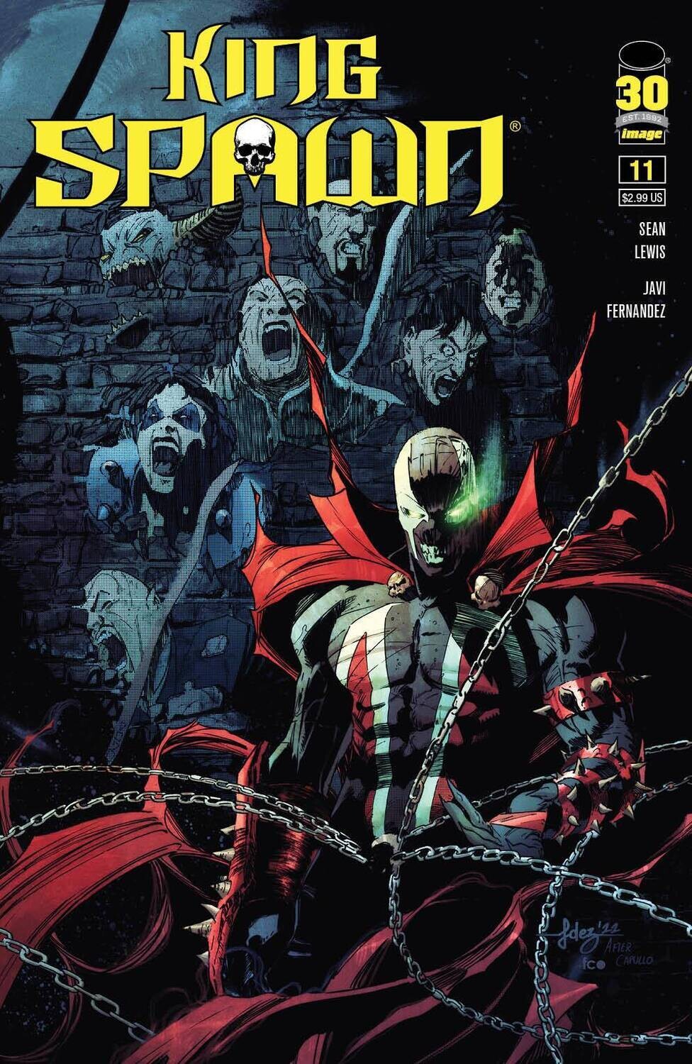 KING SPAWN #11 CVR B FERNANDEZ
IMAGE COMICS
(15th June 2022)