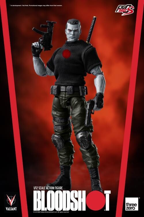 **PRE ORDER** Threezero - VALIANT Comics Bloodshot 1/12  Deluxe Scale Action Figure