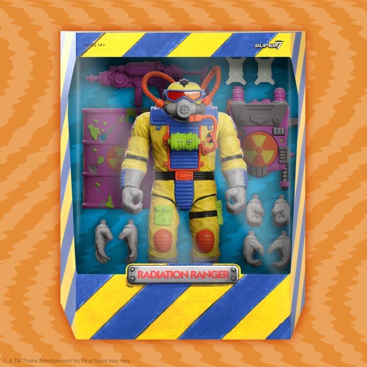 Super7 - Toxic Crusaders ULTIMATES WAVE 1 Action Figure - Radiation Ranger