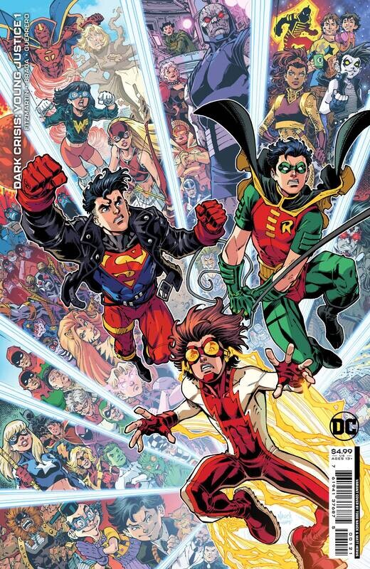 DARK CRISIS YOUNG JUSTICE #1 CVR B NAUCK
DC COMICS
(22nd June 2022)