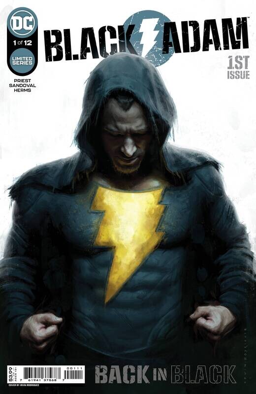 BLACK ADAM #1 CVR A RODRIGUEZ
DC COMICS
(22nd June 2022) BLACK ADAM #1 CVR A RODRIGUEZ
DC COMICS
(22nd June 2022)