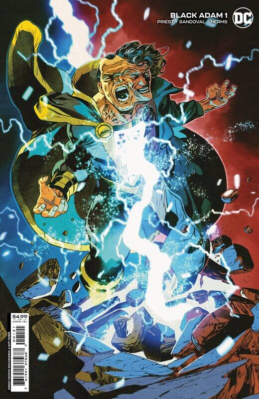 BLACK ADAM #1 CVR B SANDOVAL
DC COMICS
(22nd June 2022) BLACK ADAM #1 CVR B SANDOVAL
DC COMICS
(22nd June 2022)