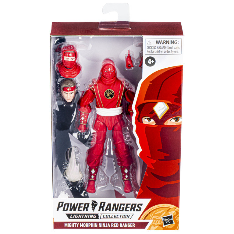 Power Rangers Lightning Collection Mighty Morphin Ninja Red Ranger Figure