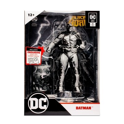 DC DIRECT COLLECTIBLES 7" PAGE PUNCHERS WAVE 1 BATMAN LINE ART VARIANT (GOLD LABEL) (BLACK ADAM WAVE)