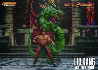 STORM COLLECTIBLES Mortal Kombat 3 Liu Kang and Dragon 1/12 Scale Figure Set STORM COLLECTIBLES Mortal Kombat 3 Liu Kang and Dragon 1/12 Scale Figure Set