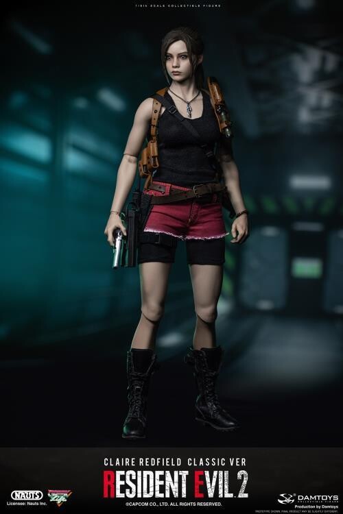 PRE-ORDER** DAMTOYS Resident Evil 2 Claire Redfield (Classic Costume) 1/6  Scale Figure