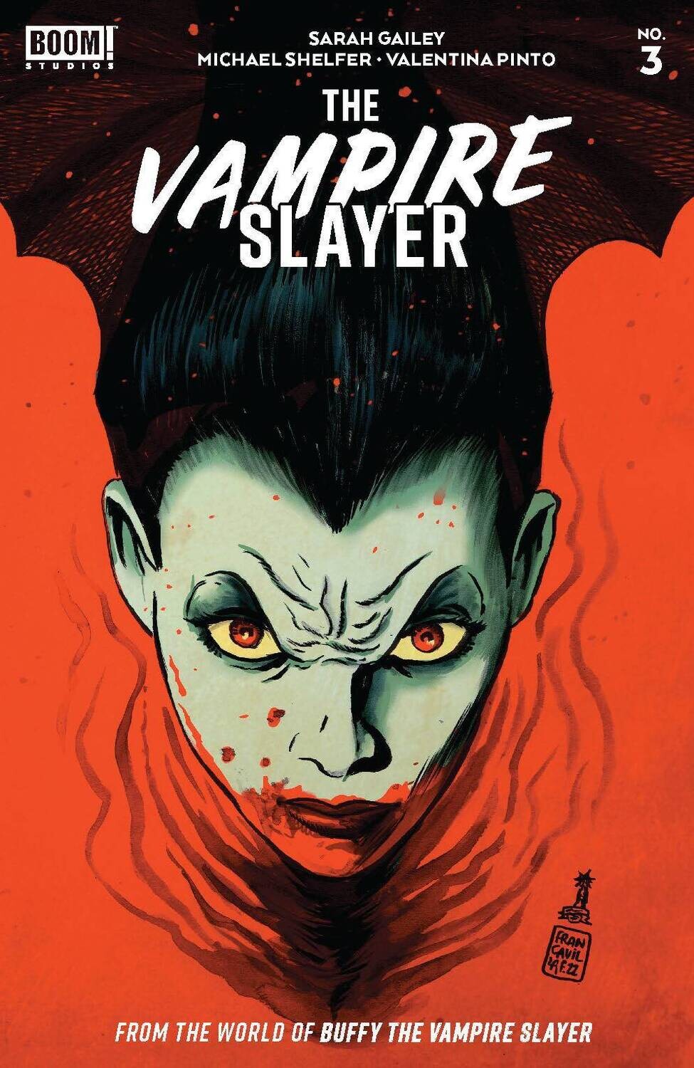 VAMPIRE SLAYER (BUFFY) #3 CVR B BLOOD RED FOIL STAMP VAR
BOOM! STUDIOS COMICS
(29th June 2022)