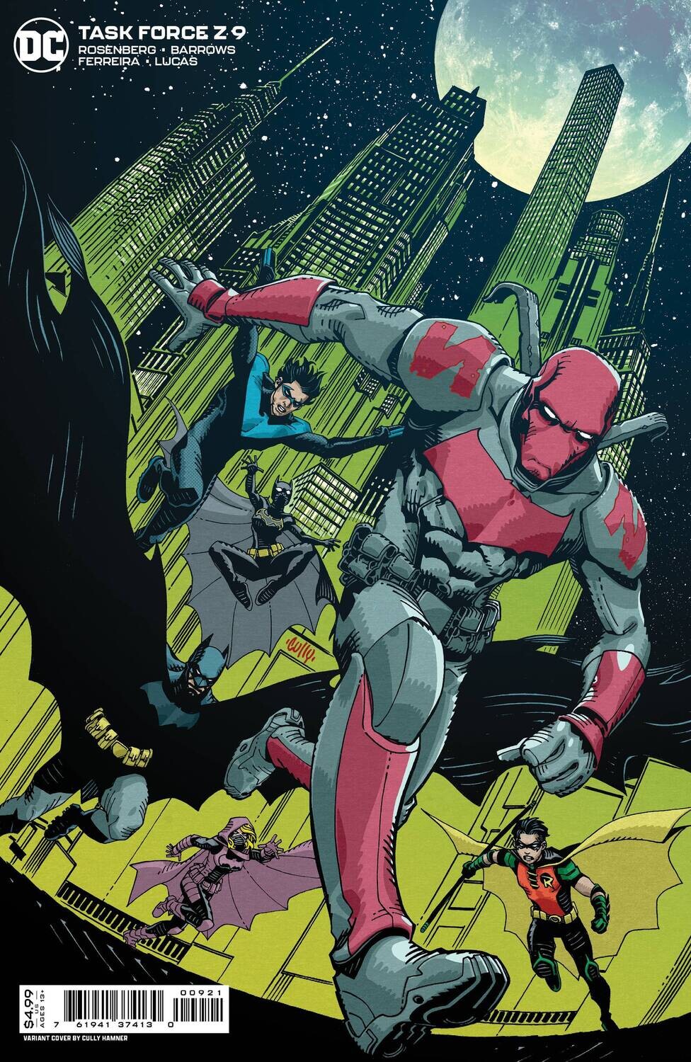 TASK FORCE Z #9 CVR B HAMNER CARD STOCK VAR
DC COMICS
(29th June 2022)