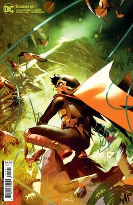 ROBIN #15 CVR B DIMEO CARD STOCK VAR
DC COMICS
(29th June 2022) ROBIN #15 CVR B DIMEO CARD STOCK VAR
DC COMICS
(29th June 2022)