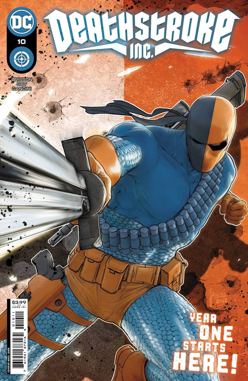 DEATHSTROKE INC #10 CVR A JANIN
DC COMICS
(29th June 2022)