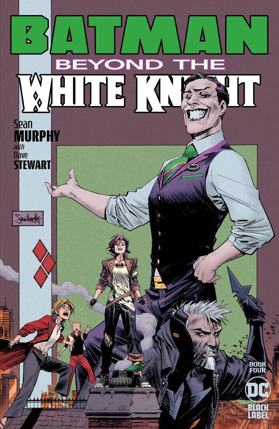 BATMAN BEYOND WHITE KNIGHT #4 CVR A MURPHY (MR)
DC COMICS
(29th June 2022)