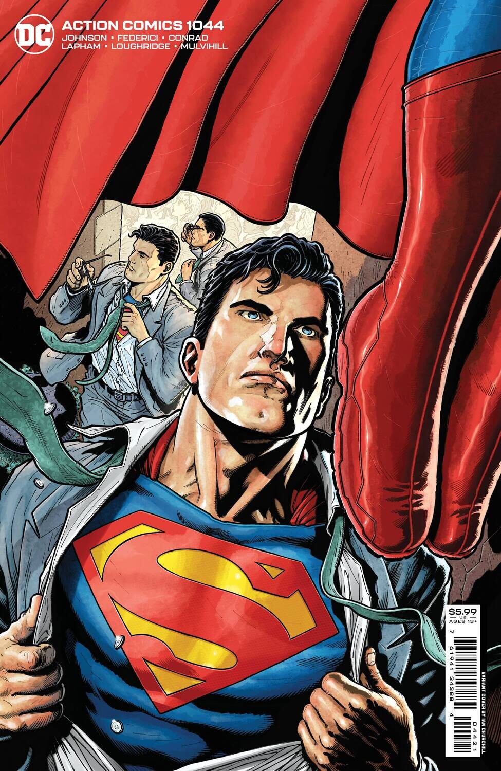 ACTION COMICS #1044 CVR B CHURCHILL CARD STOCK VAR
DC COMICS
(29th June 2022)