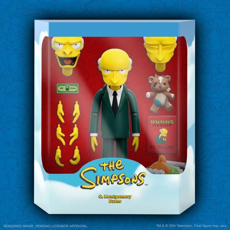 Super7 - The Simpsons ULTIMATES Wave 3 - Mr Burns (C.Montgomery Burns)