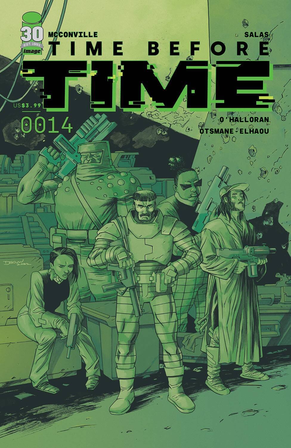 TIME BEFORE TIME #14 CVR A SHALVEY (MR)
IMAGE COMICS
(6th July 2022)