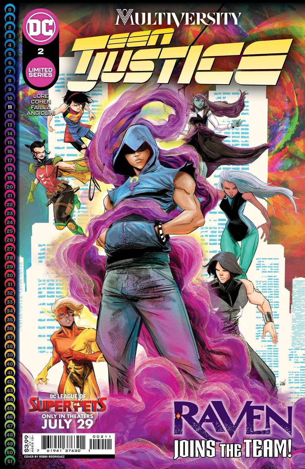 MULTIVERSITY TEEN JUSTICE #2 CVR A RODRIGUEZ
DC COMICS
(6th July 2022)