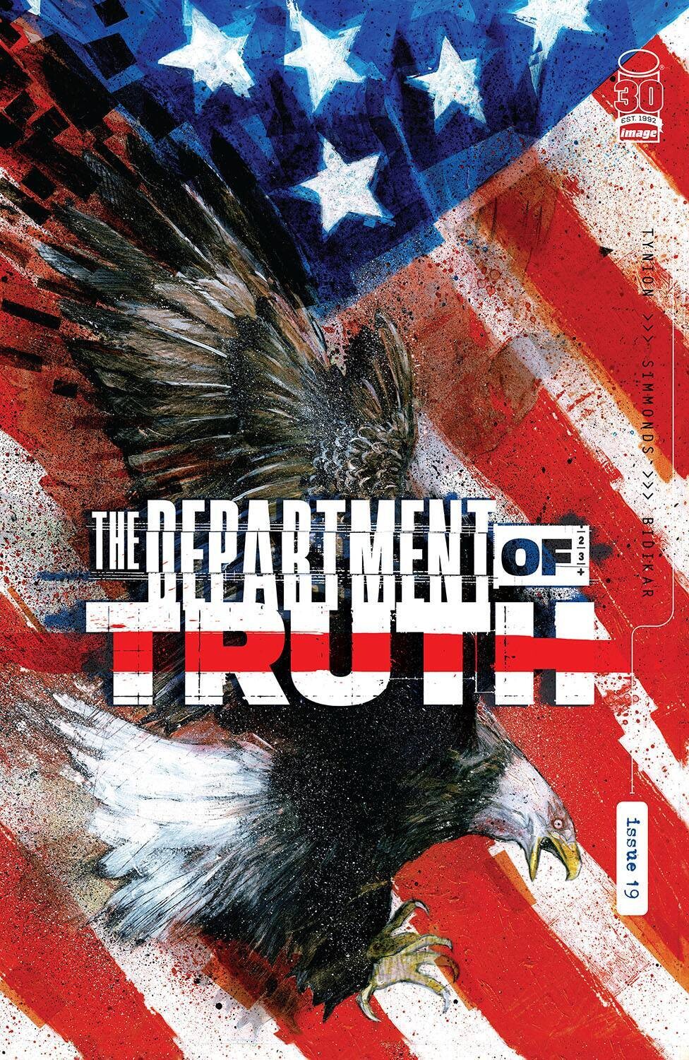 DEPARTMENT OF TRUTH #19 CVR A SIMMONDS (MR)
IMAGE COMICS
(6th July 2022)
