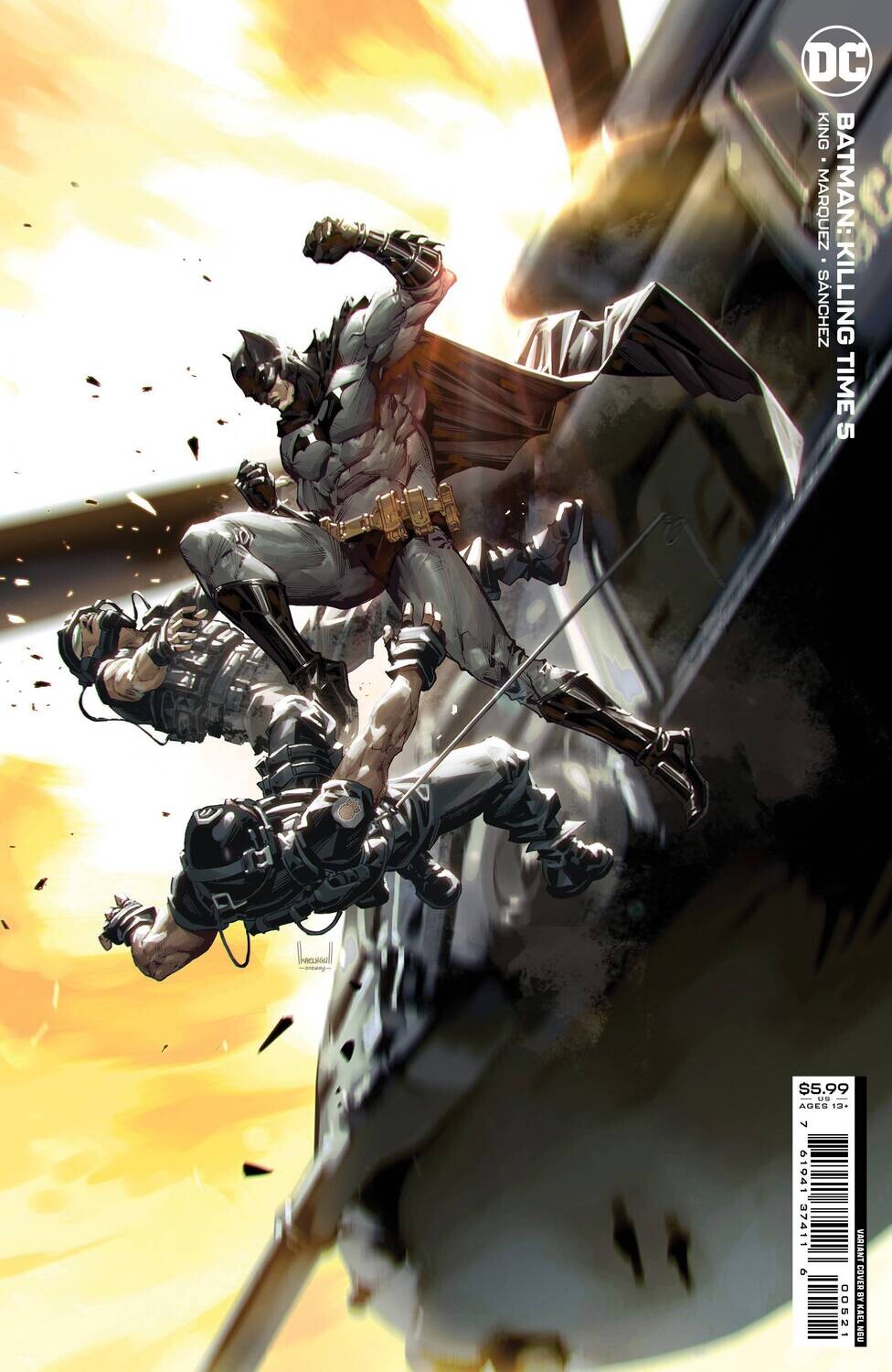 BATMAN KILLING TIME #5 CVR B NGU CARDSTOCK (MR)
DC COMICS
(6th July 2022)