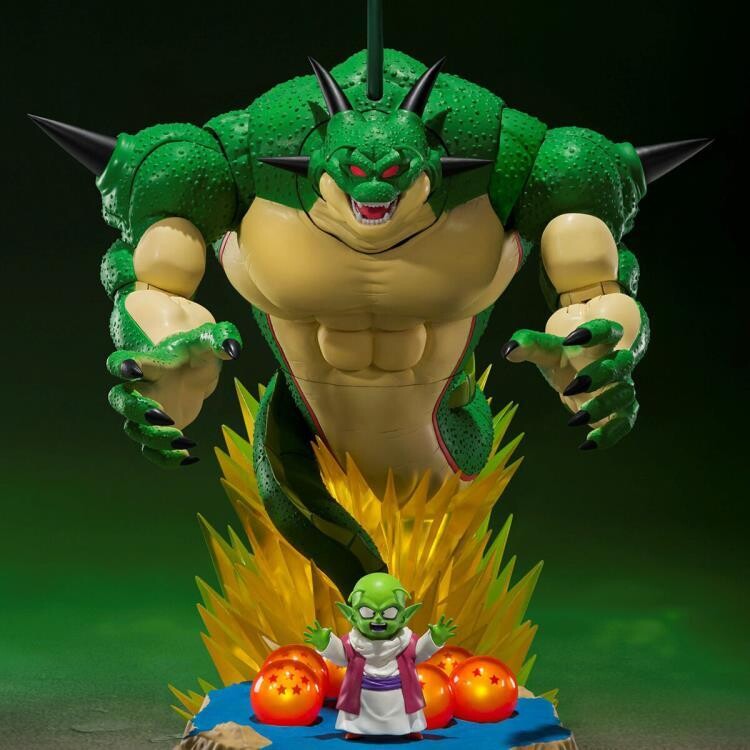 Bandai Dragon Ball Z S.H. Figuarts Porunga and Dende Luminous Dragon Ball Set