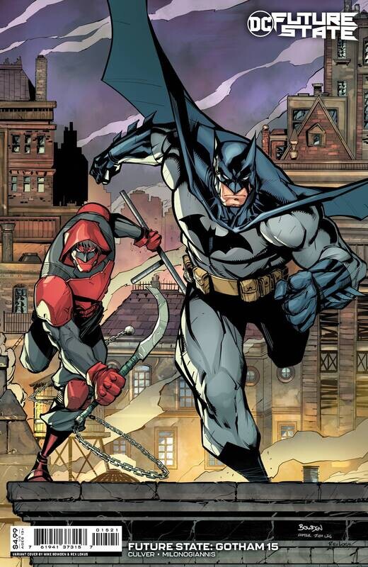 FUTURE STATE GOTHAM #15 CVR B BOWDEN CARD STOCK VAR
DC COMICS
(13th July 2022)
