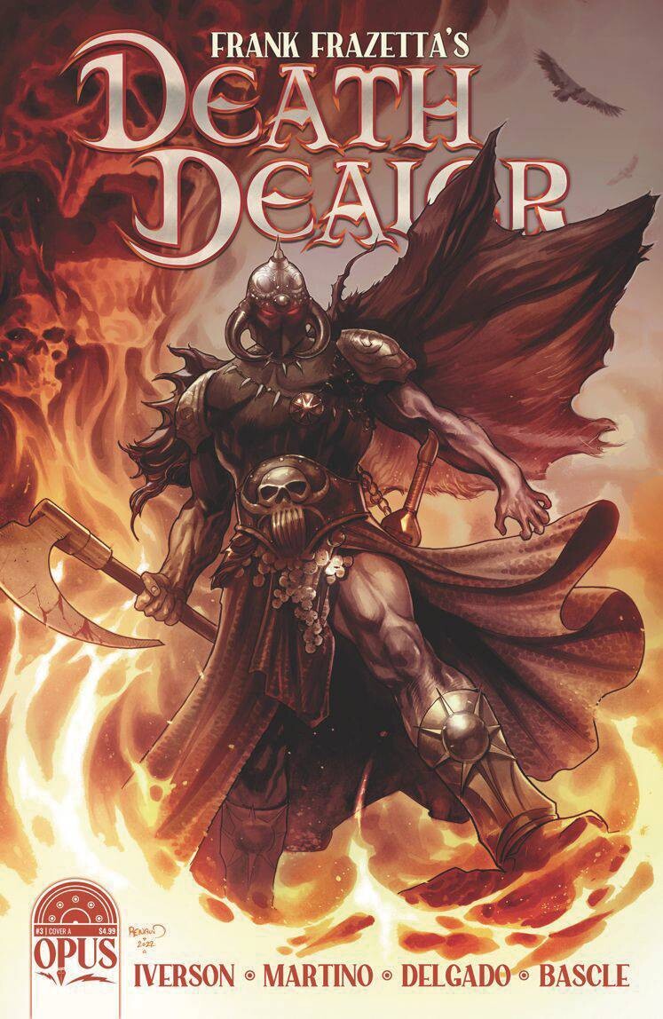 FRANK FRAZETTA DEATH DEALER #3 CVR A FRAZETTA (MR)
OPUS COMICS
(13th July 2022)