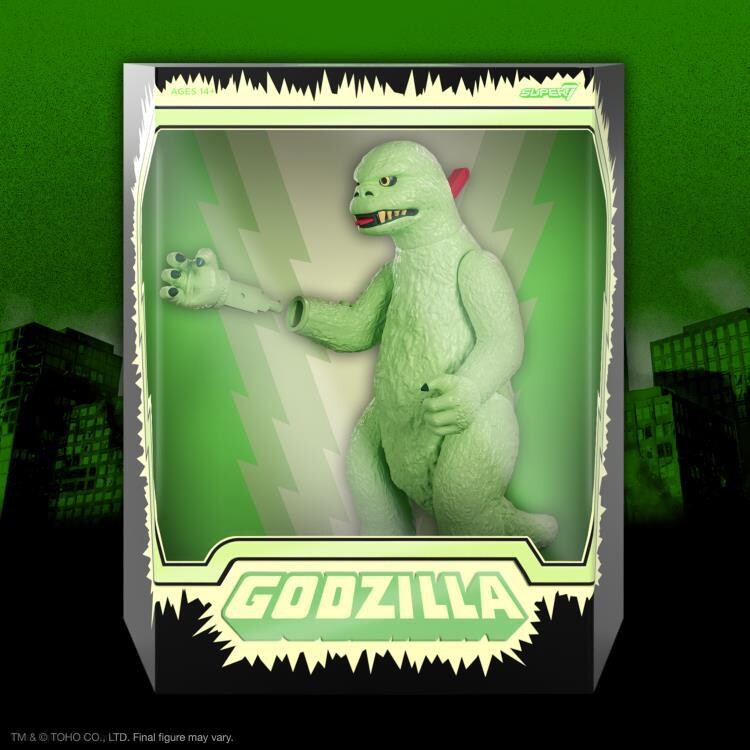 Super7 TOHO SHOGUN GODZILLA Ultimates (GLOW IN THE DARK) Figure