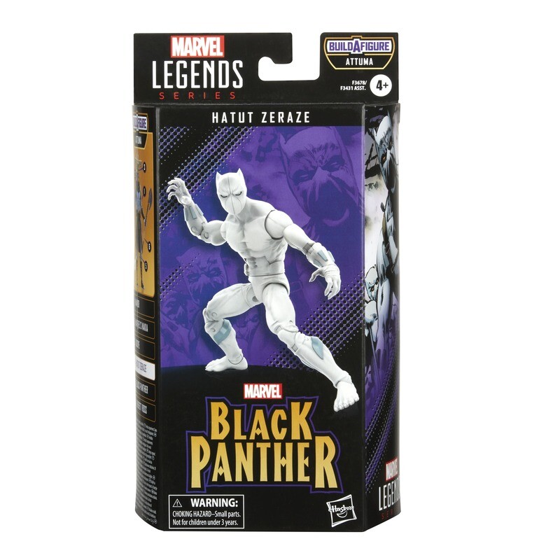 Marvel Legends 6" Black Panther 2 Wave Hatut Zeraze (Attuma BAF)