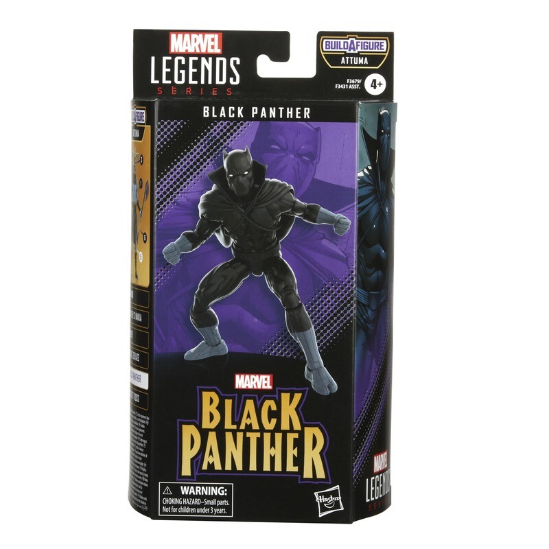 Marvel Legends 6" Black Panther 2 Wave Black Panther (Attuma BAF)