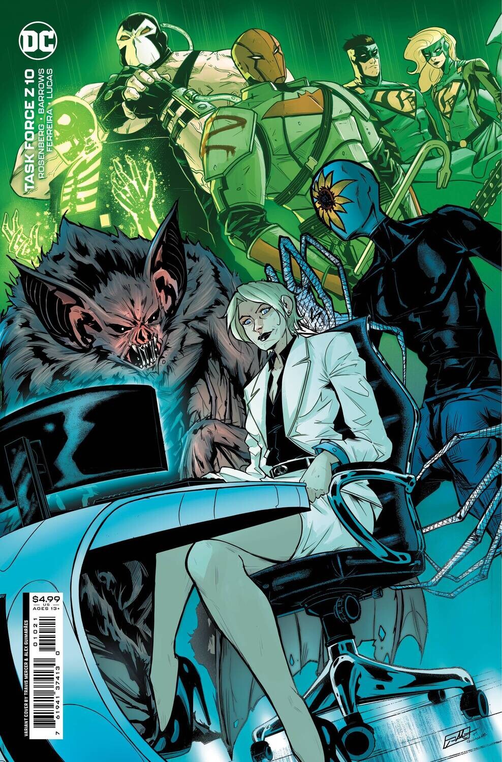 TASK FORCE Z #10 CVR B MERCER CARD STOCK VAR
DC COMICS
(27th July 2022)