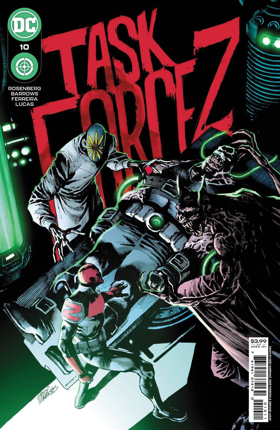 TASK FORCE Z #10 CVR A BARROWS & FERREIRA
DC COMICS
(27th July 2022)