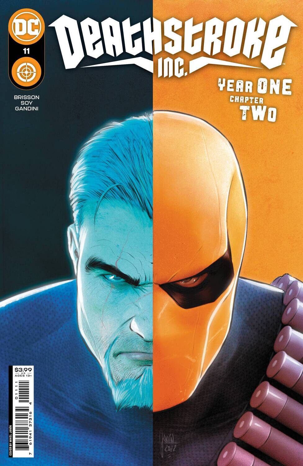 DEATHSTROKE INC #11 CVR A JANIN
DC COMICS
(27th July 2022)