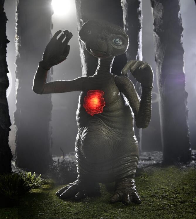 NECA 7" Scale Action Figure E.T. The Extra-Terrestrial 40th Anniversary Ultimate E.T. Deluxe Set