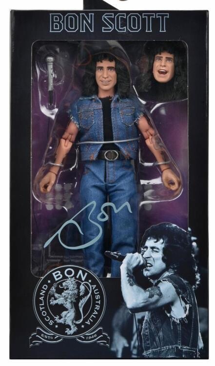 NECA 8″ Clothed Action Figure – AC/DC Bon Scott NECA 8″ Clothed Action Figure – AC/DC Bon Scott