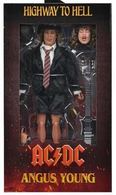NECA 8″ Clothed Action Figure – AC/DC Angus Young (Highway to Hell)