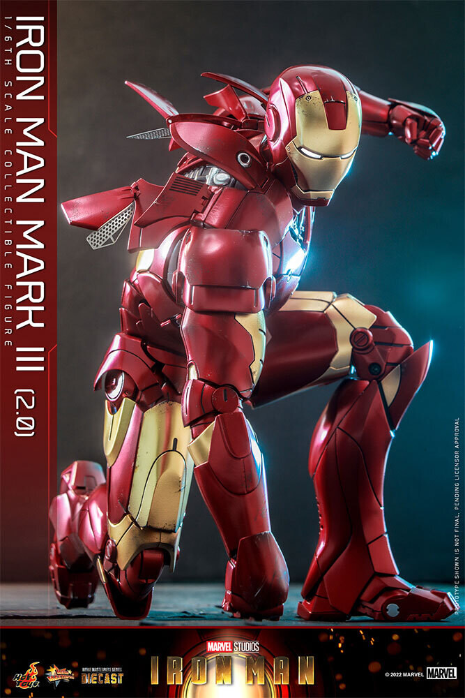Hot Toys 1:6 Iron Man Mark 3 (III) VER2.0