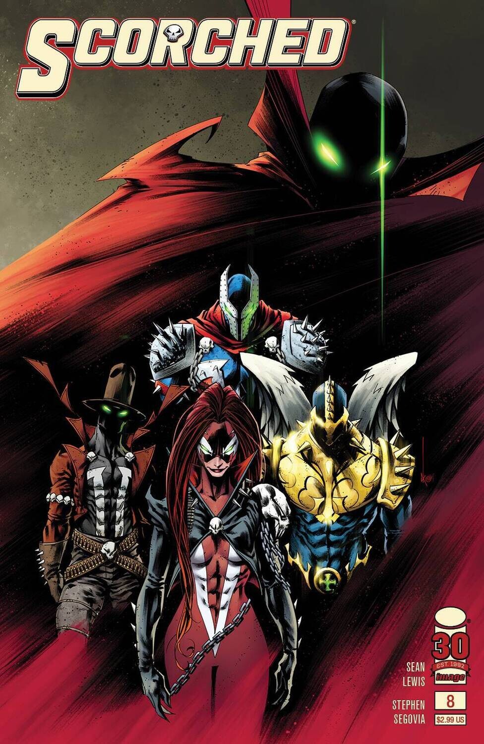 SPAWN SCORCHED #8 CVR B KEANE
IMAGE COMICS
(3rd August 2022)