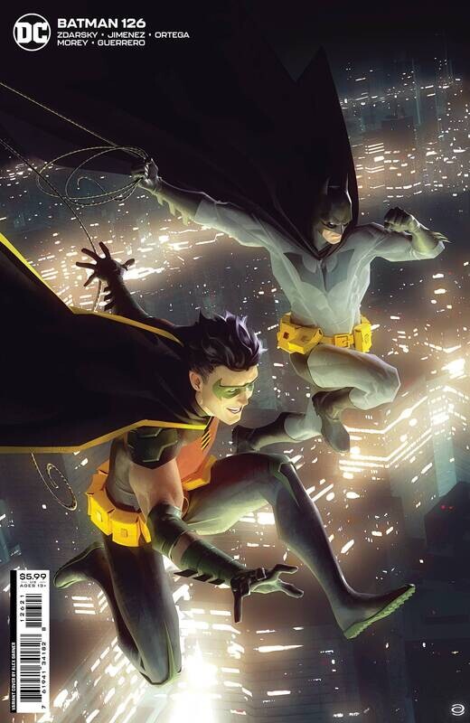 BATMAN #126 CVR B GARNER CARD STOCK VAR
DC COMICS
(3rd August 2022)