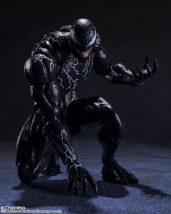 TAMASHII NATIONS Let There Be Carnage Bandai Spirits Action Figure - Venom (Venom Carnage) S.H.Figuarts – buy the best products in the online store