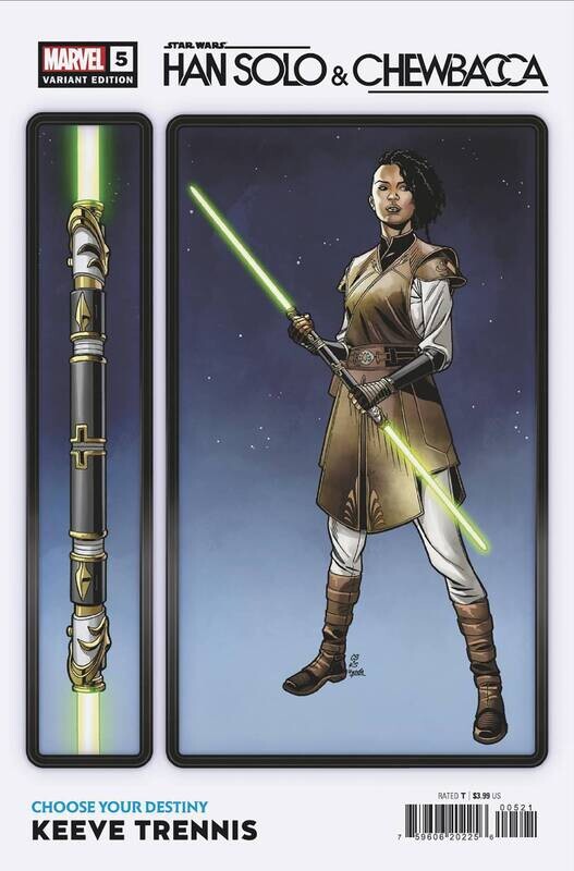 STAR WARS HAN SOLO CHEWBACCA #5 SPROUSE CHOOSE YOUR DESTINY
MARVEL COMICS
(10th August 2022)