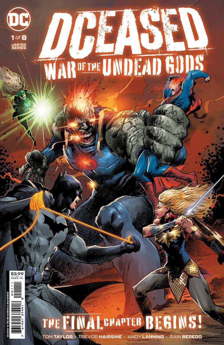 DCEASED WAR OF UNDEAD GODS #1 (OF 8) CVR A HAIRSINE
DC COMICS
(10th August 2022)
