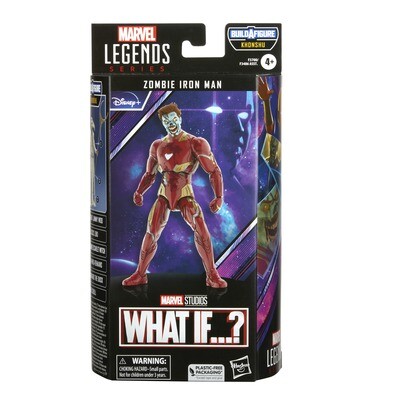 Marvel Legends 6" Disney Plus Wave 3 Zombie Iron Man (Khonshu BAF)