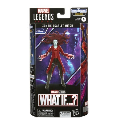 Marvel Legends 6" Disney Plus Wave 3 Zombie Scarlet Witch (Khonshu BAF)
