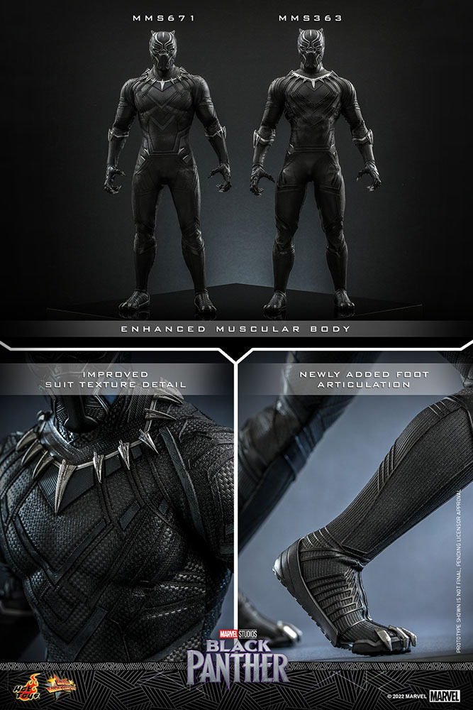 PRE ORDER** Hot Toys Black Panther (Original Suit) 1/6 Scale