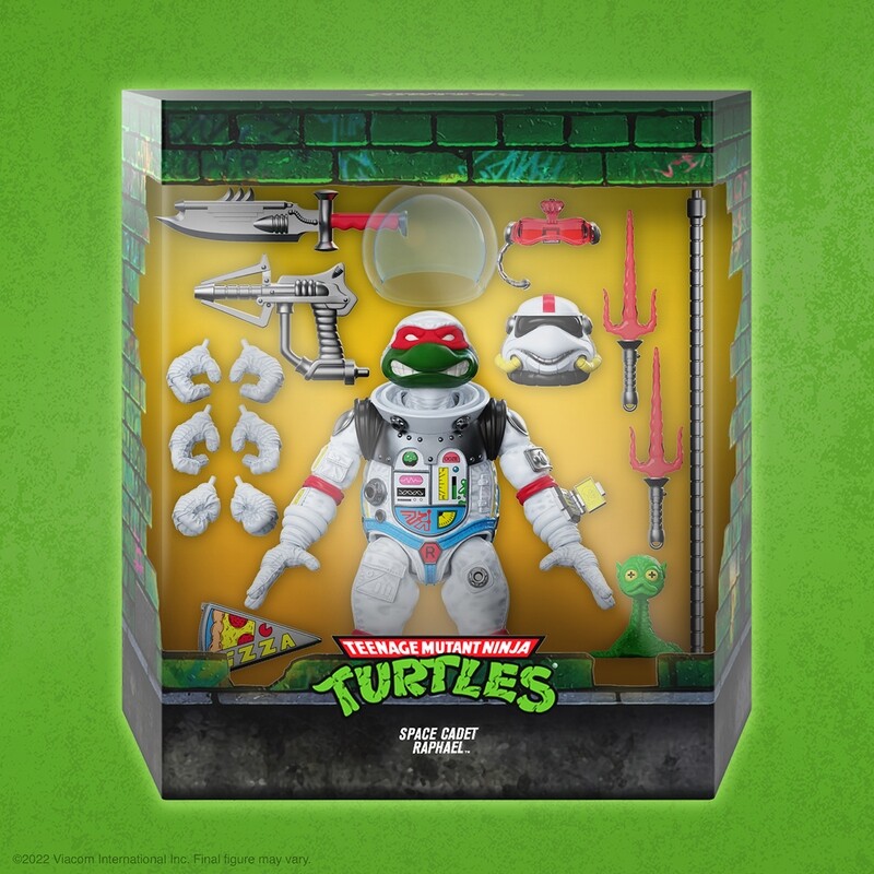 Super7 TMNT Wave 8 Ultimate Space Cadet Raphael (Teenage Mutant Ninja Turtles)