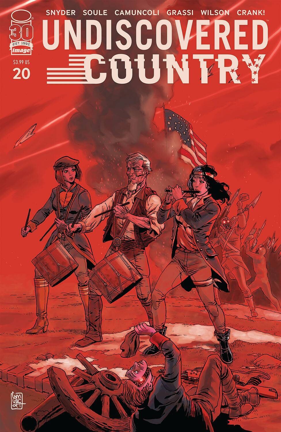 UNDISCOVERED COUNTRY #20 CVR A CAMUNCOLI (MR)
IMAGE COMICS
(17th August 2022)