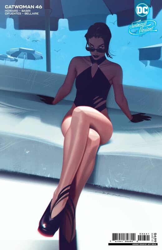 CATWOMAN #46 CVR C DEKAL SWIMSUIT VAR
DC COMICS
(17th August 2022)