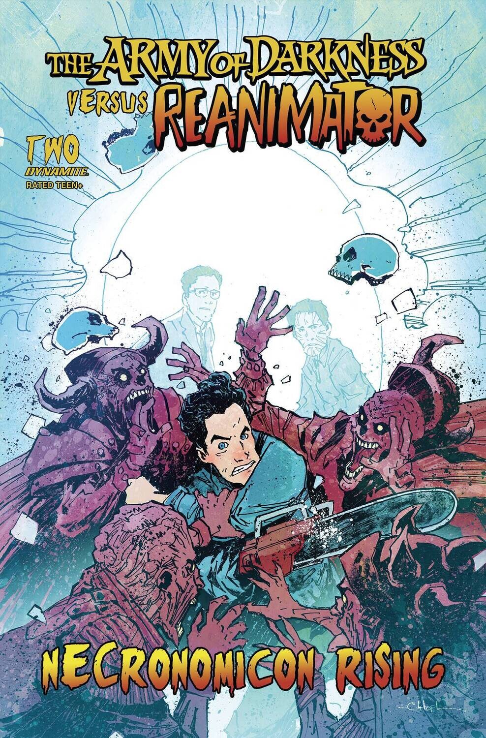 AOD VS REANIMATOR NECRONOMICON RISING #2 CVR B MITTEN
DYNAMITE COMICS
(17th August 2022)