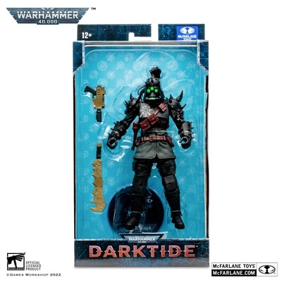 McFarlane Toys 7" Warhammer 40,000 DARKTIDE Traitor Guard (VARIANT) Action Figure