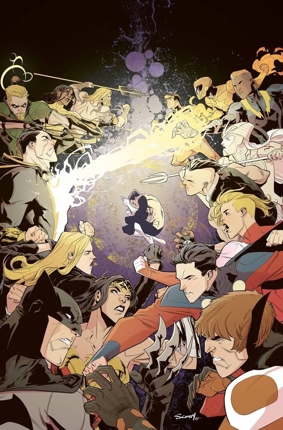 JUSTICE LEAGUE VS LEGION OF SUPERHEROES #5 CVR A GODLEWSKI
DC COMICS
(24th August 2022)