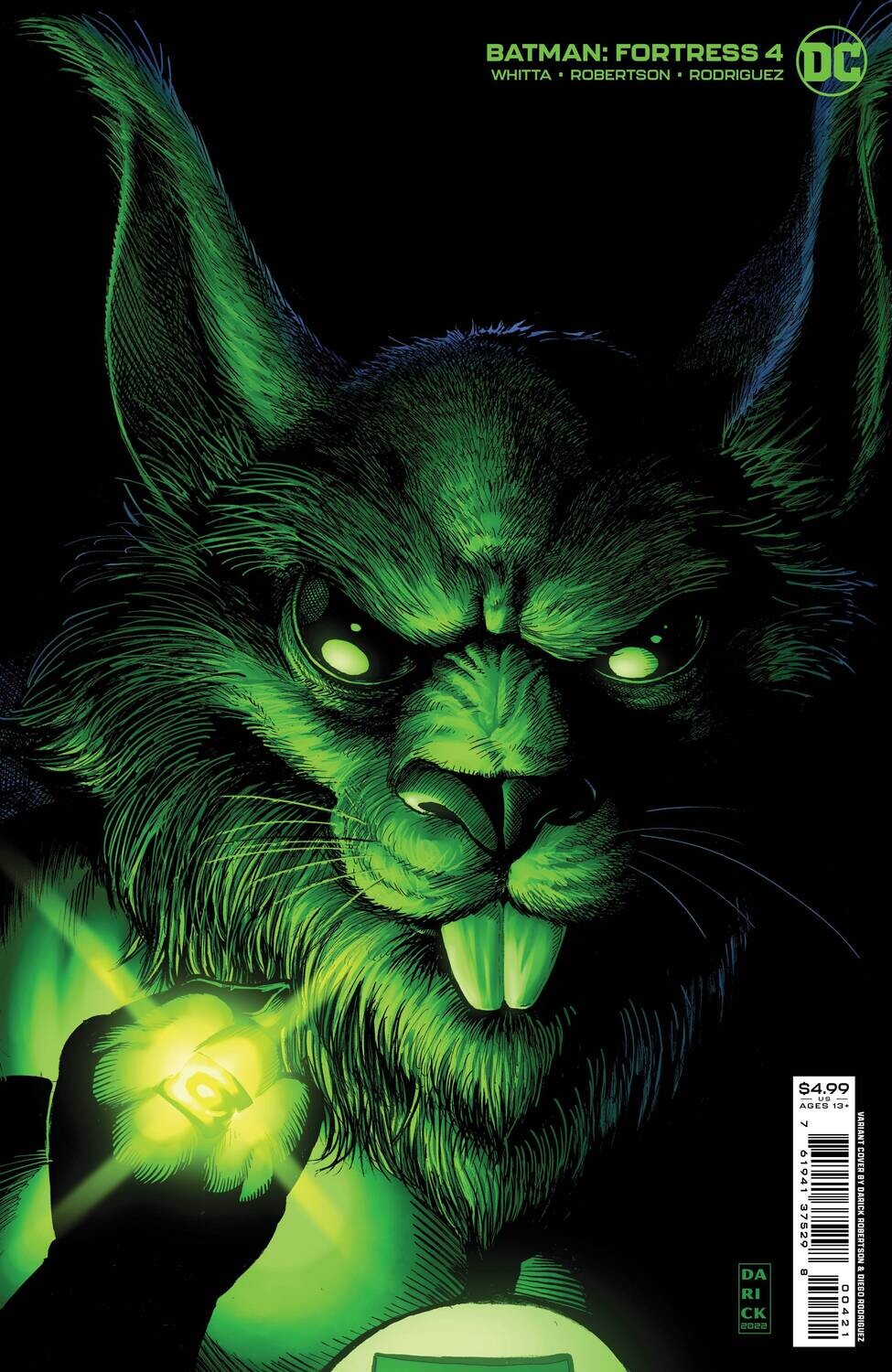 BATMAN FORTRESS #4 (OF 8) CVR B ROBERTSON CARD STOCK VAR
DC COMICS
(24th August 2022)