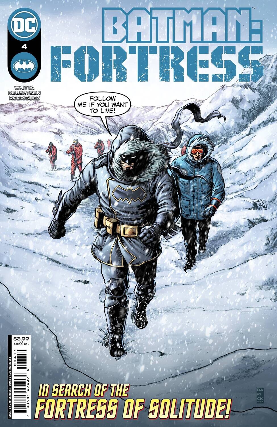 BATMAN FORTRESS #4 (OF 8) CVR A ROBERTSON
DC COMICS
(24th August 2022)